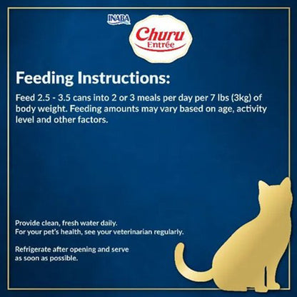 INABA Churu Entree Mousse Tuna Variety Pack Cat Canned Food 85g x 12