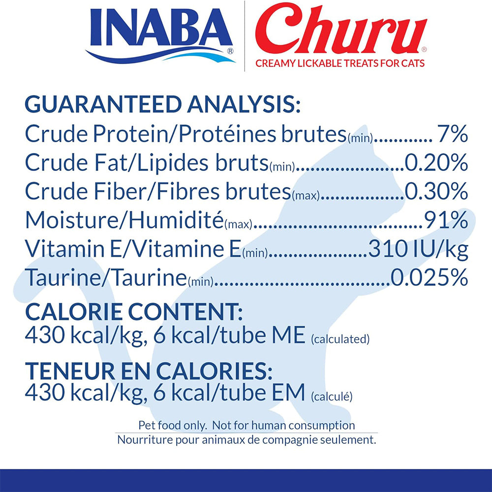 INABA Churu Tuna Variety Box Cat Treats 14gx60pcs