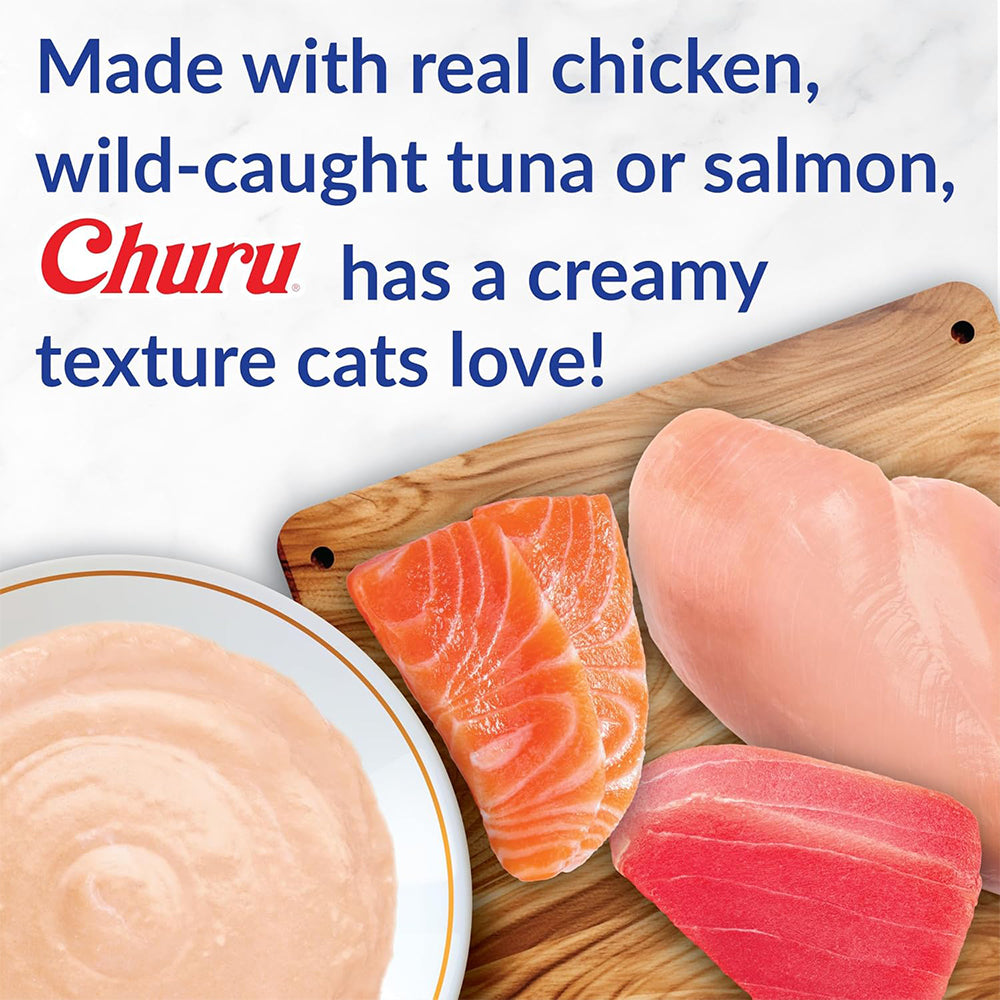 INABA Churu Tuna Variety Box Cat Treats 14gx60pcs