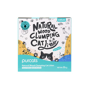 CATURE Smart Pellets Natural Wood Clumping Cat Litter 8kg