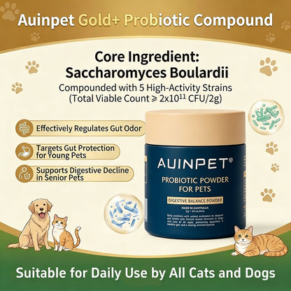 AUINPET Probiotic Powder For Dogs & Cats 60g