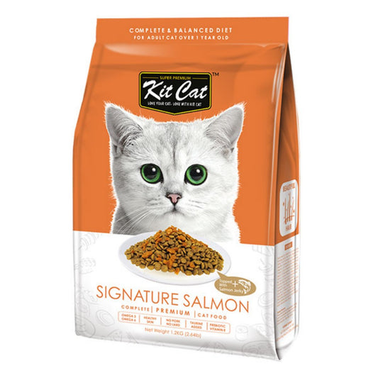 KIT CAT Classic Cuisine Signature Salmon Cat Food 1.2kg