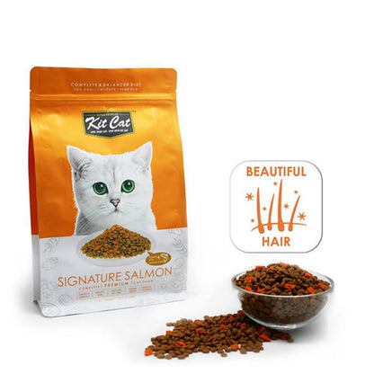 KIT CAT Classic Cuisine Signature Salmon Cat Food 1.2kg