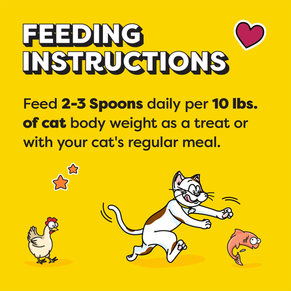 TEMPTATIONS Creamy Spoons Tasty Chicken & Savory Salmon Cat Treats 10g x 4