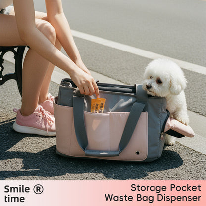 SMILE TIME Ergonomic Head-Out Pet Carrier 40x25x17.5cm