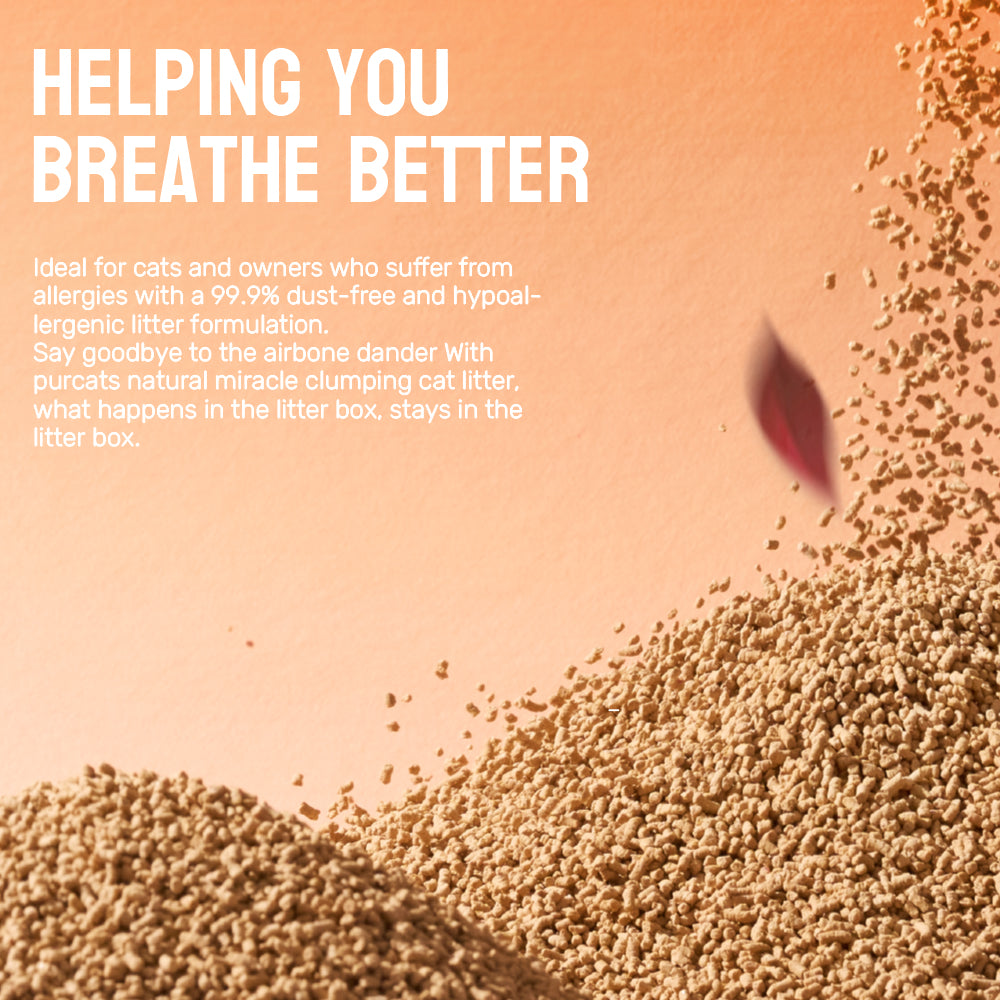 CATURE Natural Miracle Cassava Cat Litter - Earl Grey Scent 2.5Kg