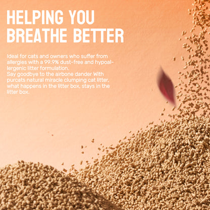 CATURE Natural Miracle Cassava Cat Litter - Earl Grey Scent 2.5Kg