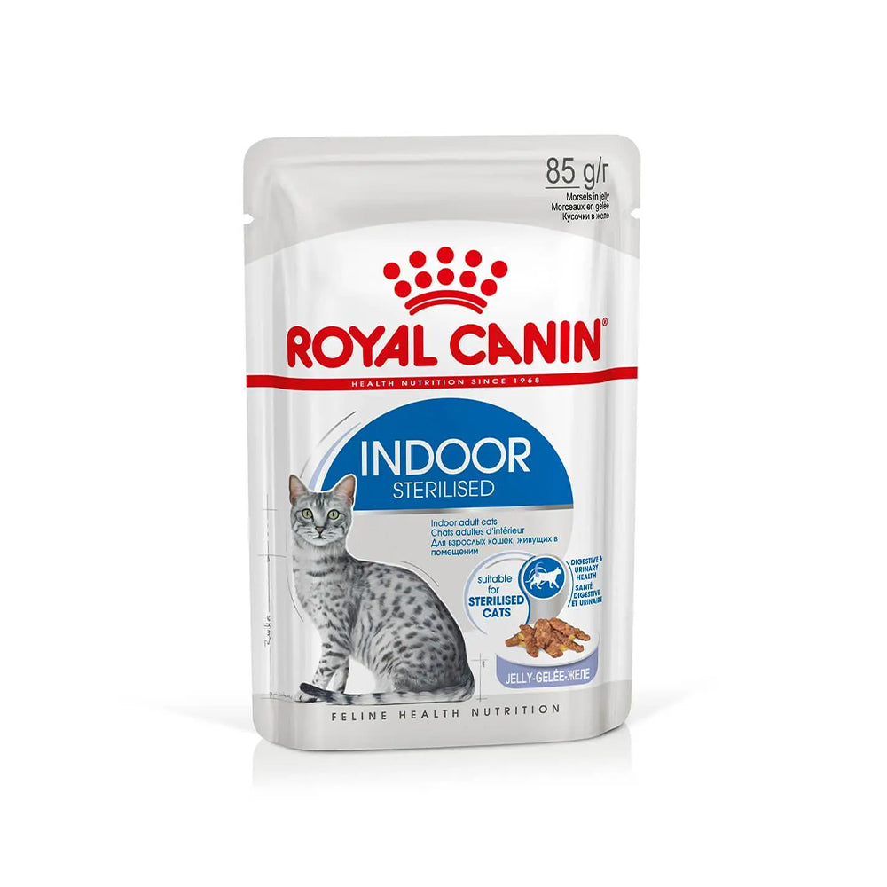 ROYAL CANIN Indoor Jelly Adult Wet Cat Food 85g