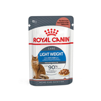 ROYAL CANIN Light Weight Care Gravy Wet Cat Food 85g