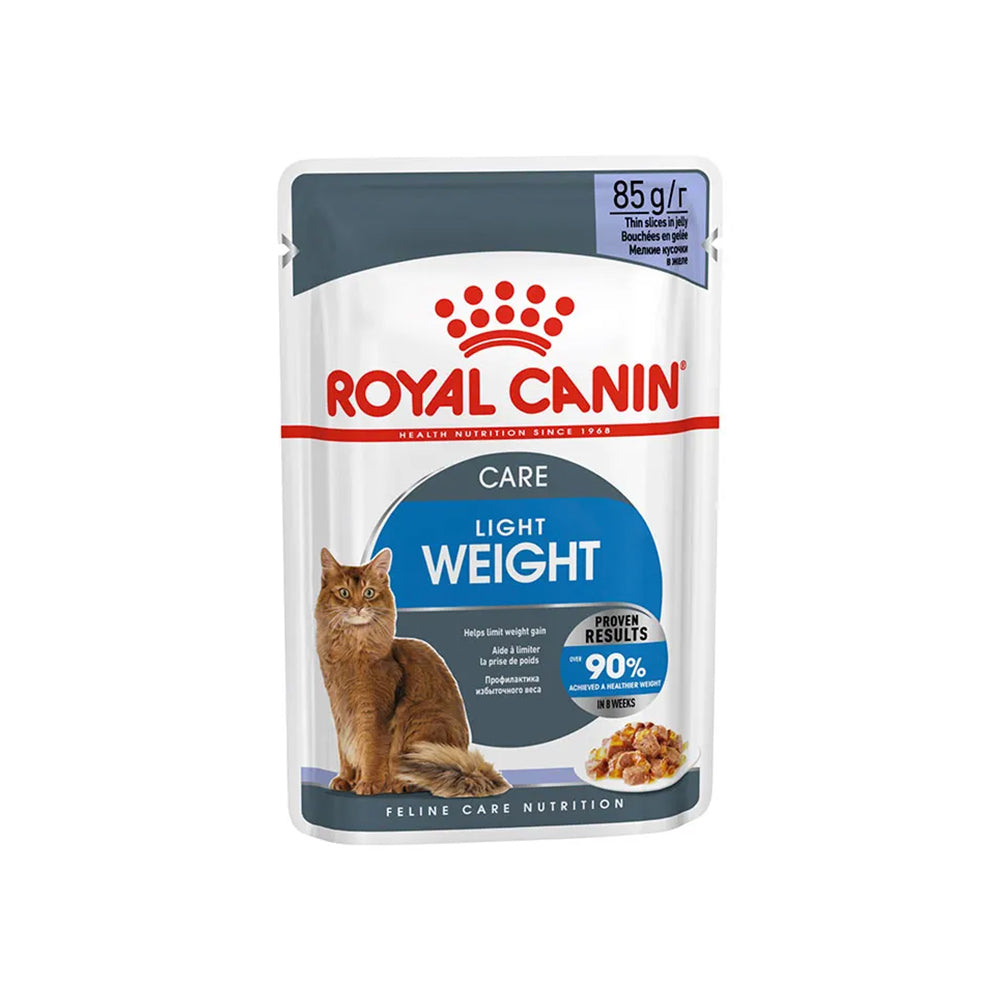 ROYAL CANIN Light Weight Care Jelly Wet Cat Food 85g