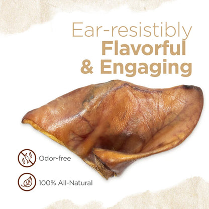 NATURAL FARM Pig Ears Crunchy Natural 8 Count Dog Treats — product