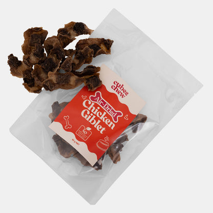 Cubee Chew Air-Dried Chicken Giblets Dog Treats 80g — view 2