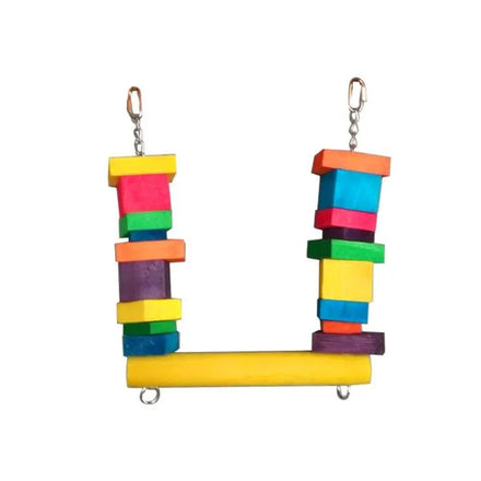 CHEEKY Bird Block Swing Bird Toy