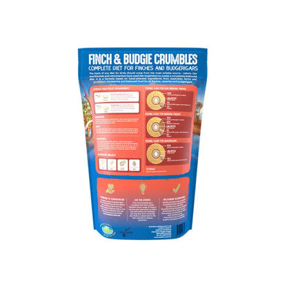 VETAFARM Finch and Budgie Crumbles Bird Food