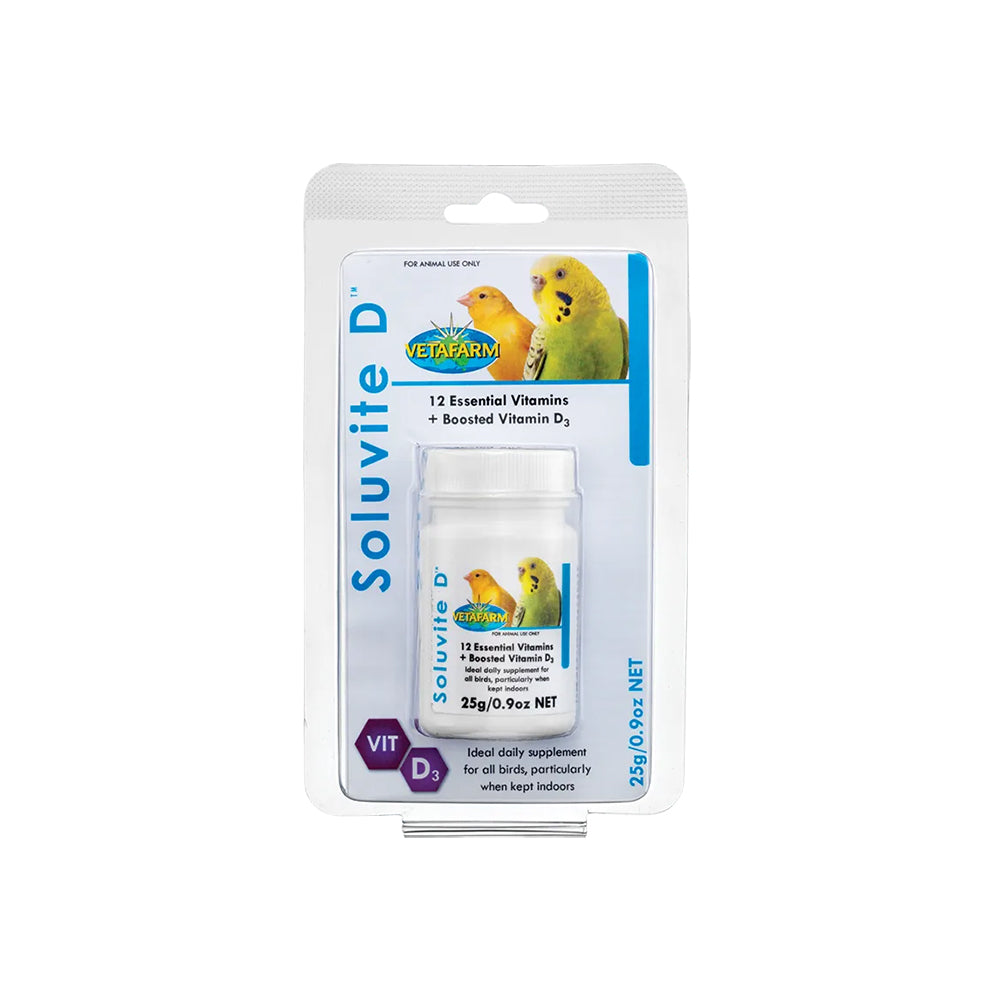 VETAFARM Soluvite D Bird Vitamin Supplement