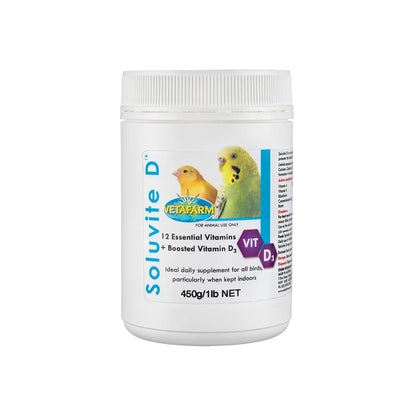 VETAFARM Soluvite D Bird Vitamin Supplement