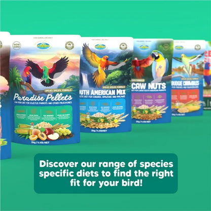 VETAFARM Paradise Pellets Bird Food 2kg