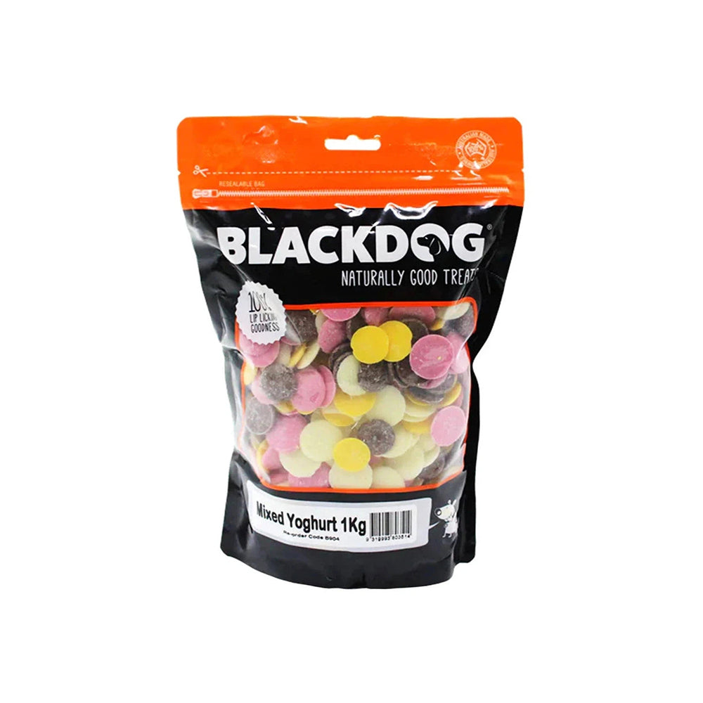 BLACKDOG Mixed Yoghurt Drops Dog Treats