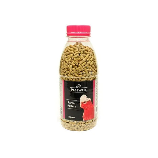 PASSWELL Parrot Pellets Bird Food 330g