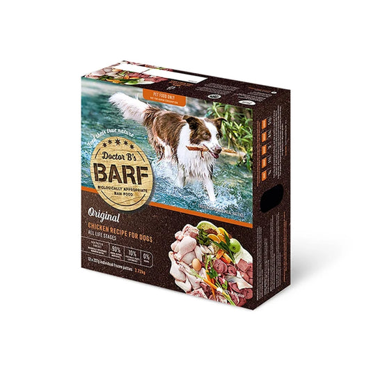 Doctor B's BARF Chicken All Life Stages Frozen Raw Dog Food 12 x 227g