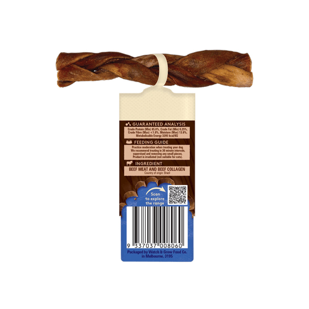WAG Collagen Stick Braided Regular Dog Treats 1Pc