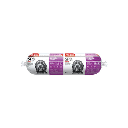 PRIME100 SPD Turkey & Flaxseed Fresh Roll Dog Food