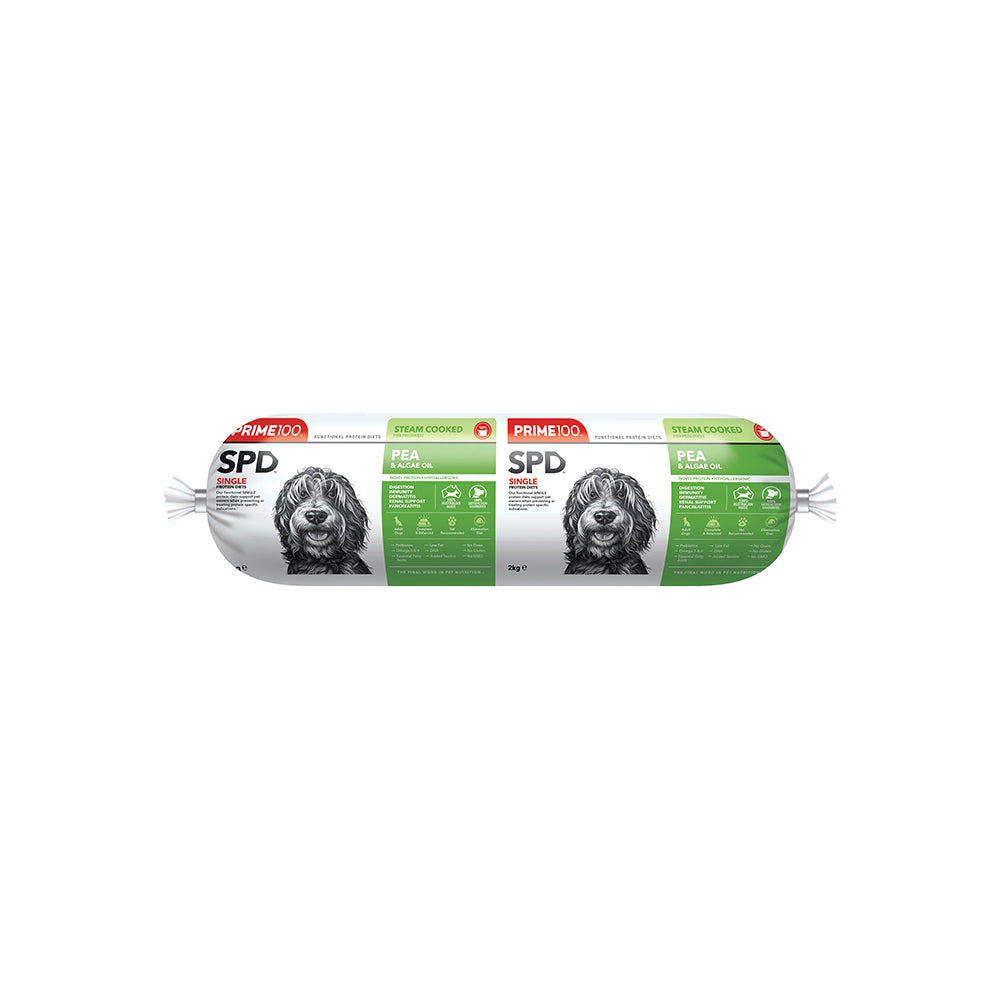 PRIME100 SPD Pea & Algae Oil Fresh Roll Dog Food 2kg