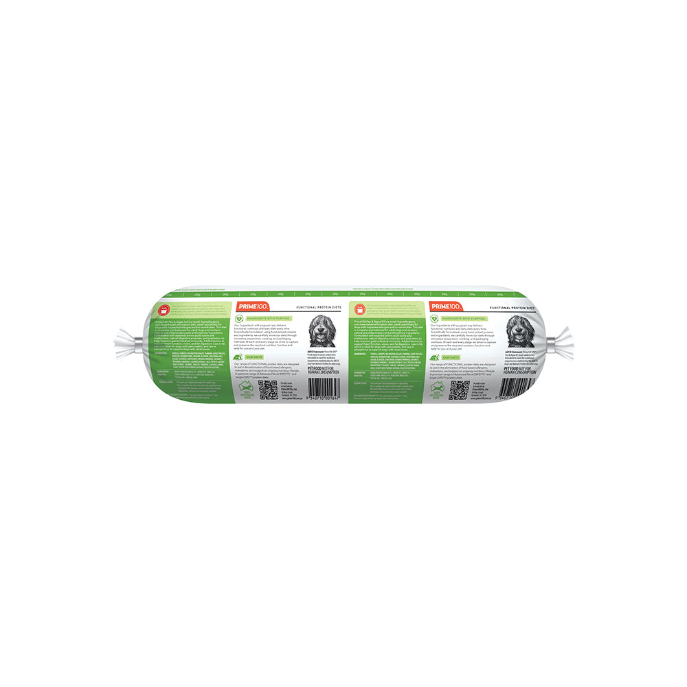 PRIME100 SPD Pea & Algae Oil Fresh Roll Dog Food 2kg