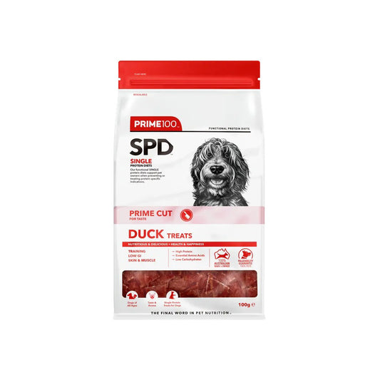 PRIME100 SPD Prime Cut Duck Dog Treats 100g