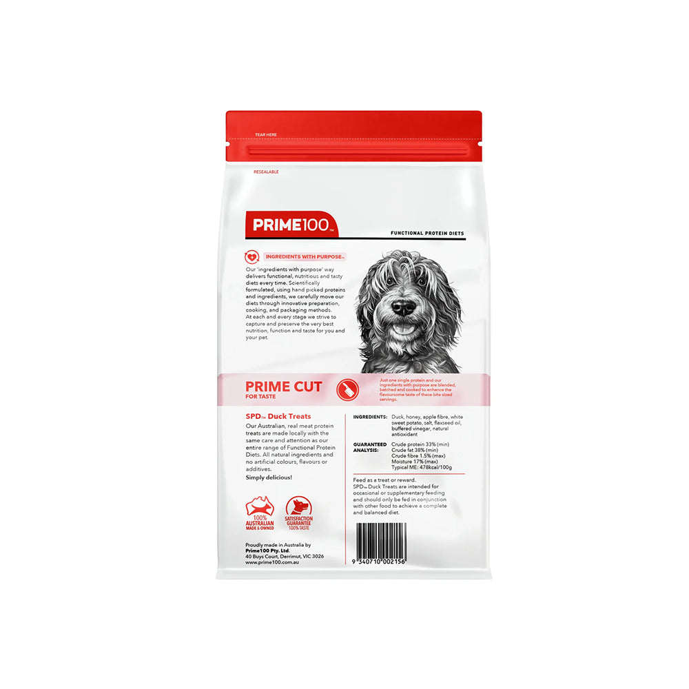 PRIME100 SPD Prime Cut Duck Dog Treats 100g