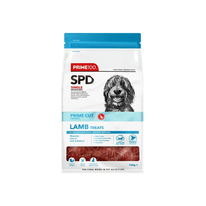 PRIME100 SPD Prime Cut Lamb Dog Treats 100g