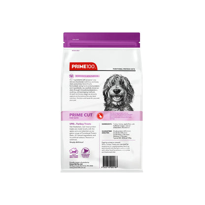 PRIME100 SPD Prime Cut Turkey Dog Treats 100g