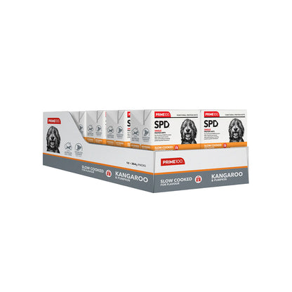 PRIME100 SPD Slow Cooked Kangaroo & Pumpkin Wet Dog Food 354g