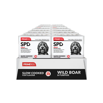 PRIME100 SPD Slow Cooked Wild Boar & Pumpkin Wet Dog Food 354g