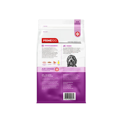 PRIME100 SPD Turkey & Flaxseed Air Dried Dog Food