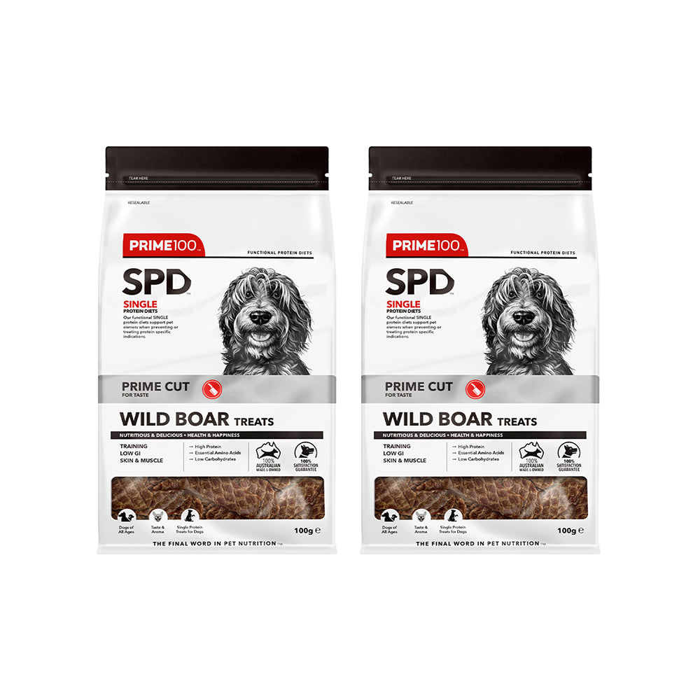 PRIME100 SPD Wild Boar Prime Cut Dog Treat 100g
