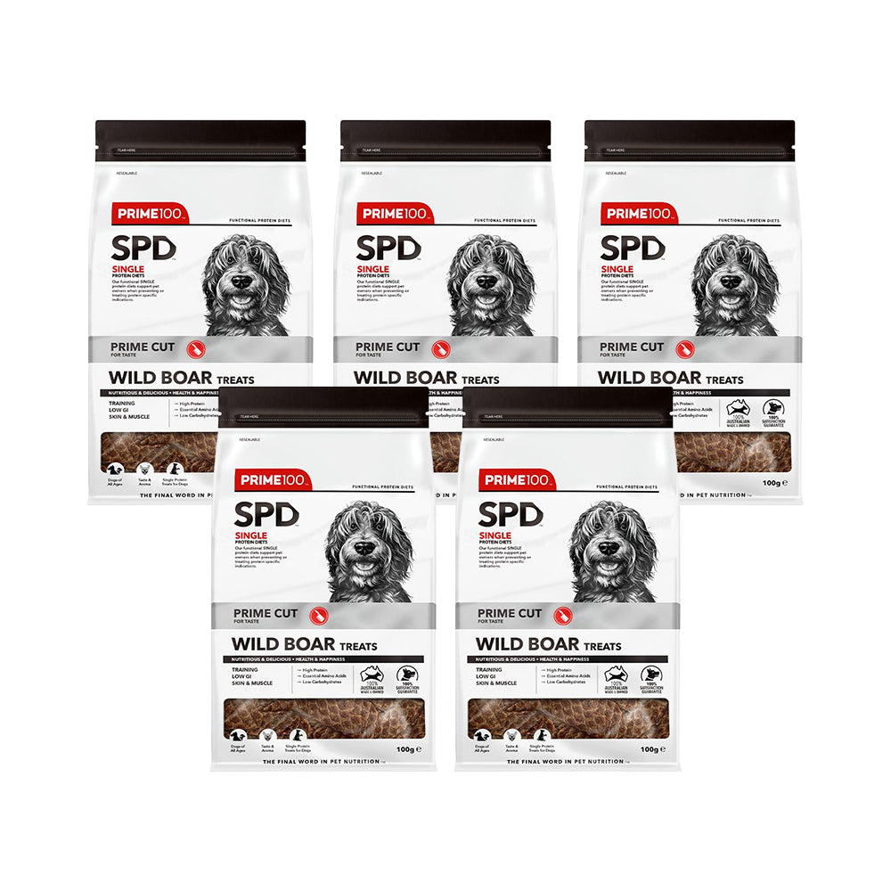 PRIME100 SPD Wild Boar Prime Cut Dog Treat 100g