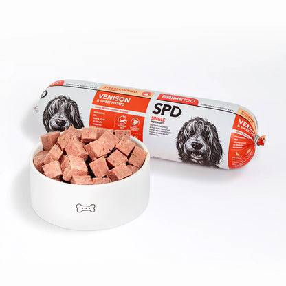 PRIME100 SPD Venison & Sweet Potato Fresh Roll Dog Food 2kg