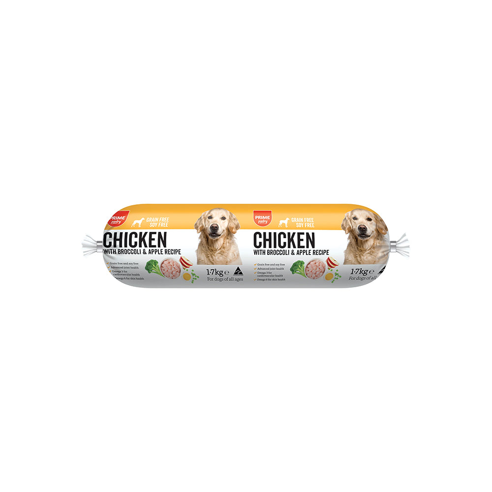 PRIME100 Chicken With Broccoli & Apple Recipe Dog Food 1.7kg