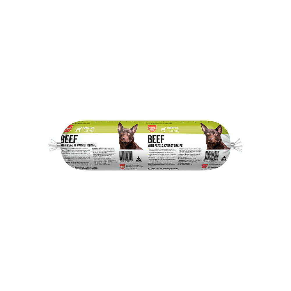 PRIME100 Beef With Peas & Carrot Recipe Dog Food 1.7kg