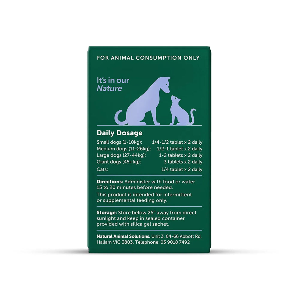 NAS NATURAL ANIMAL SOLUTIONS Calm 30/60 tablets