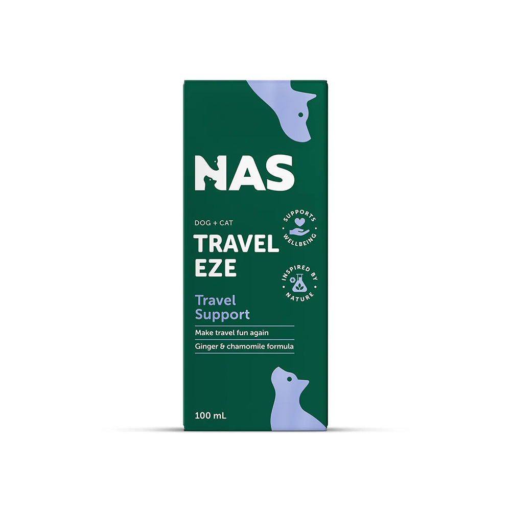 Natural Animal Solutions TravelEze Travel Sickness & Motion Relief for Dogs & Cats 15ml