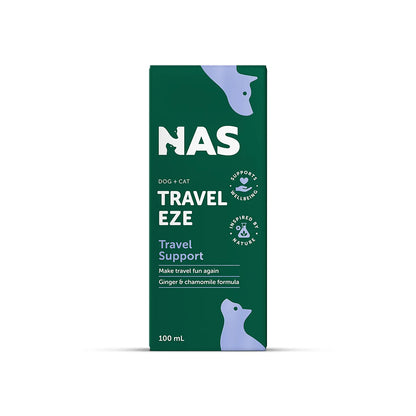 Natural Animal Solutions TravelEze Travel Sickness & Motion Relief for Dogs & Cats 15ml