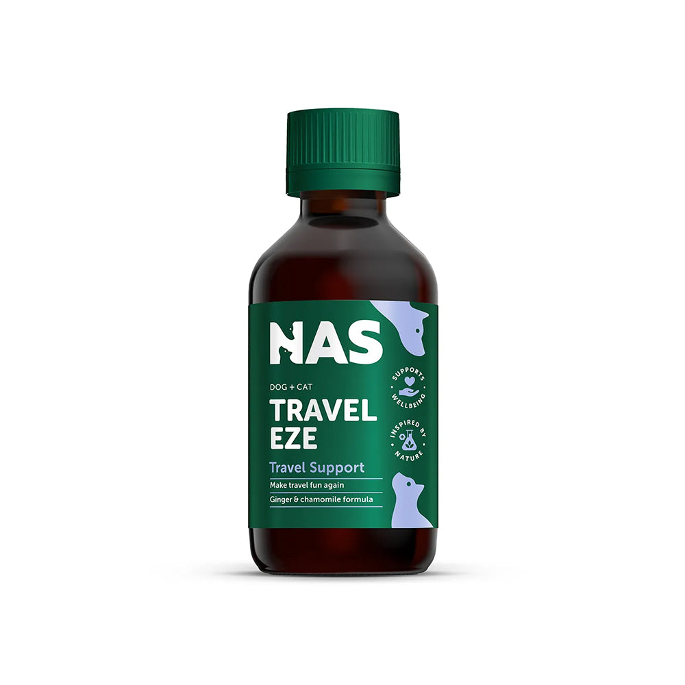 Natural Animal Solutions TravelEze Travel Sickness & Motion Relief for Dogs & Cats 15ml