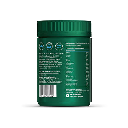 NAS NATURAL ANIMAL SOLUTIONS Goat Milk Powder 400g