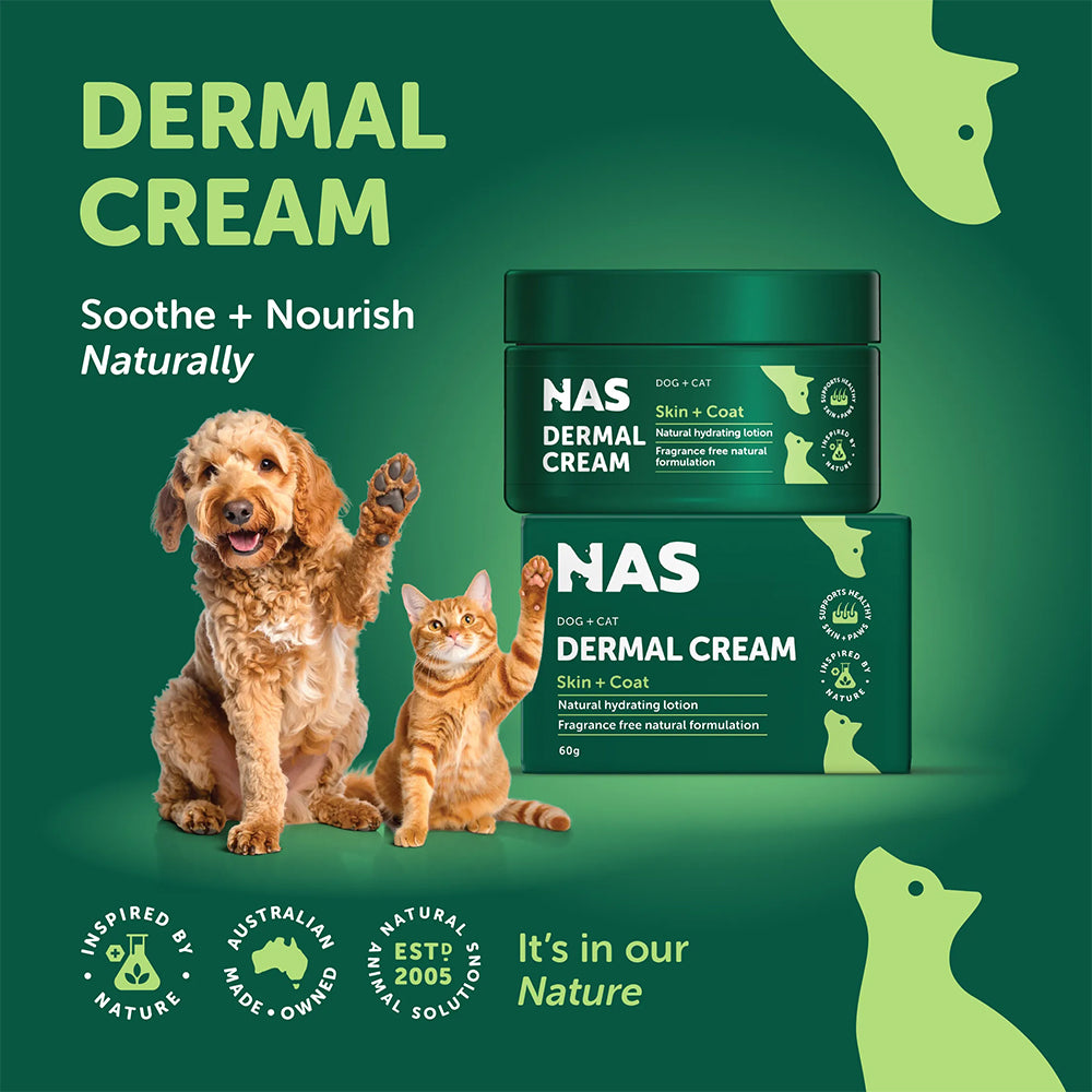 NAS NATURAL ANIMAL SOLUTIONS Dermal Cream 60g