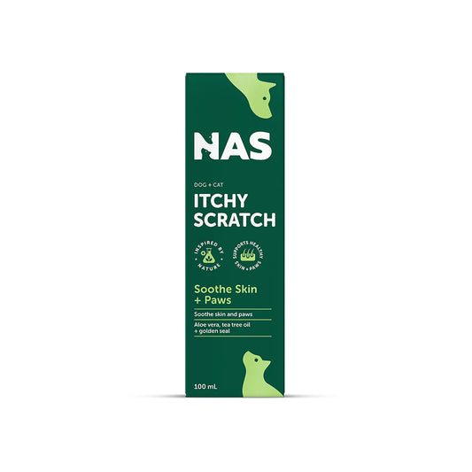 NAS NATURAL ANIMAL SOLUTIONS ItchyScratch Pet Skin & Coat Care 100ml