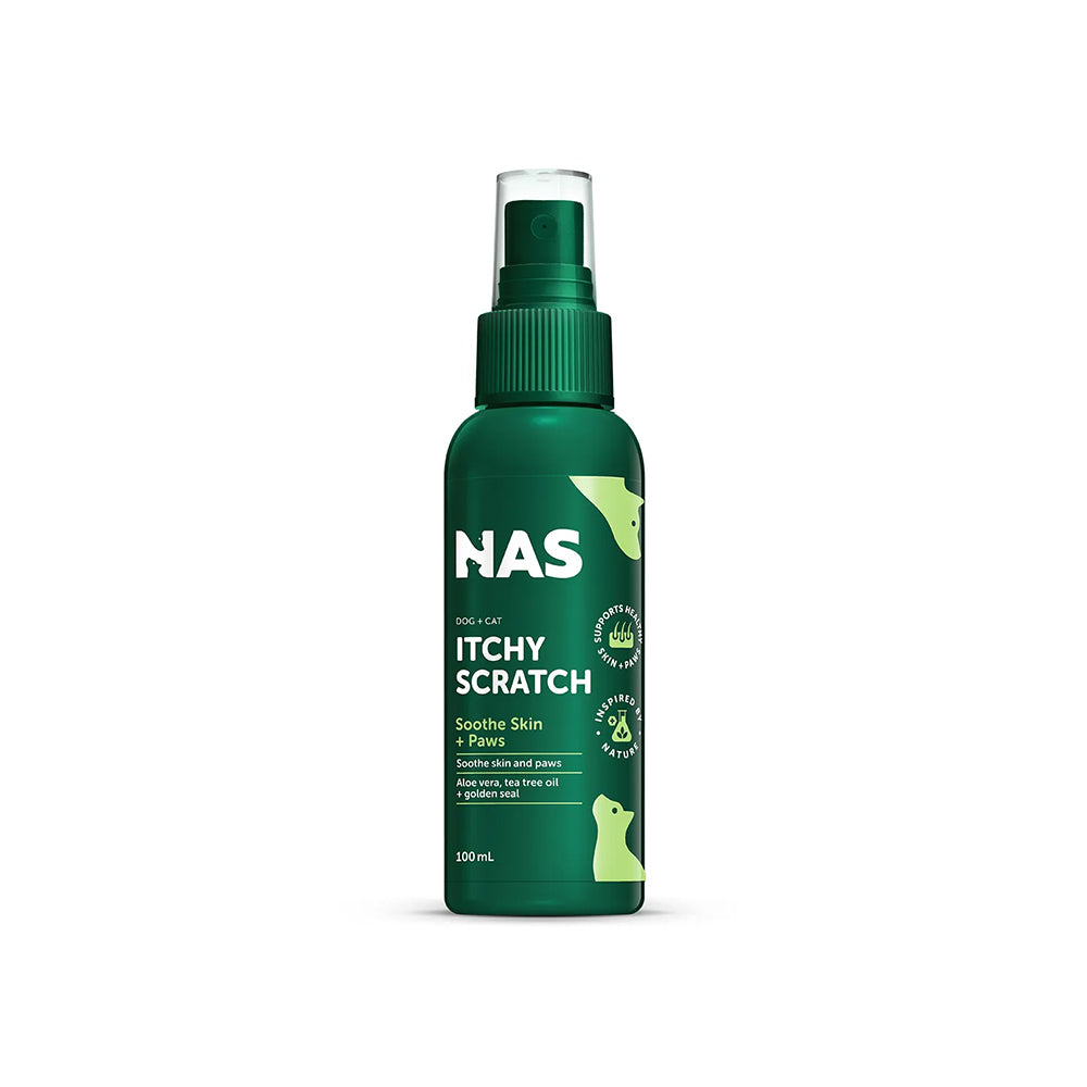 NAS NATURAL ANIMAL SOLUTIONS ItchyScratch Pet Skin & Coat Care 100ml
