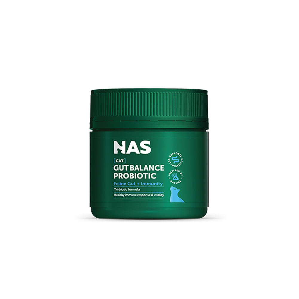 NAS NATURAL ANIMAL SOLUTIONS Gut Balance Probiotic For Cats 80g