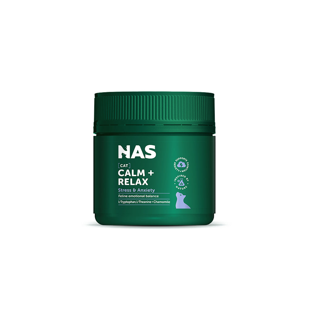 NAS NATURAL ANIMAL SOLUTIONS Calm + Relax For Cats 80g